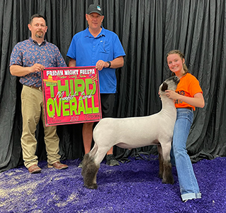 Howell Club Lambs Winners