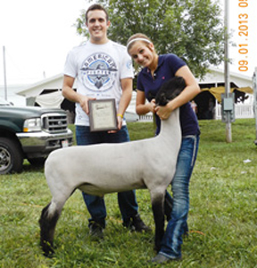 Howell Club Lambs Winners