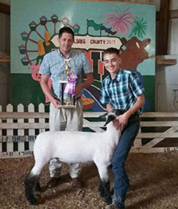 Howell Club Lambs Winners