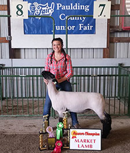 Howell Club Lambs Winners