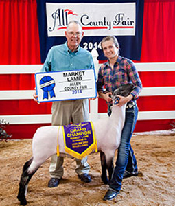 Howell Club Lambs Winners